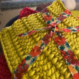 Handmade exfoliating wash clothes